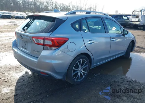 2017 Subaru Impreza 2.0I Limited from USA, damaged, VIN 4S3GTAT61H3702494
